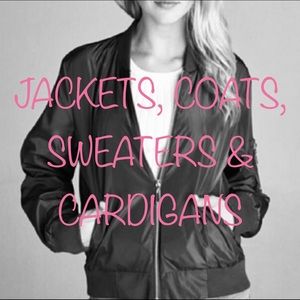 COATS. JACKETS. CARDIGANS AND SWEATERS.